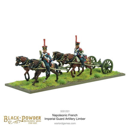 Napoleonic French Imperial Guard Artillery Limber - Artillerie - Warlord Games - 303012021