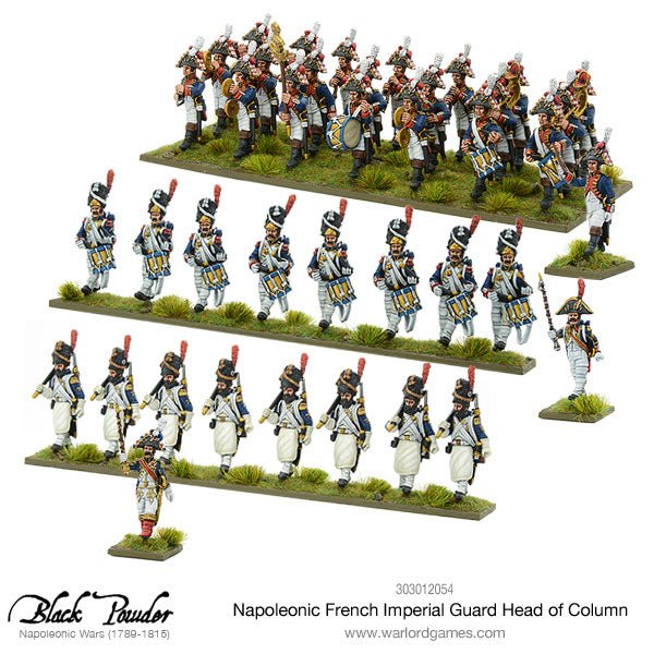 Napoleonic French Imperial Guard Head of Column