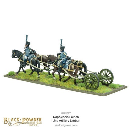 Napoleonic French Line Artillery Limber - Artillerie - Mathieu's Taverne - 303012022