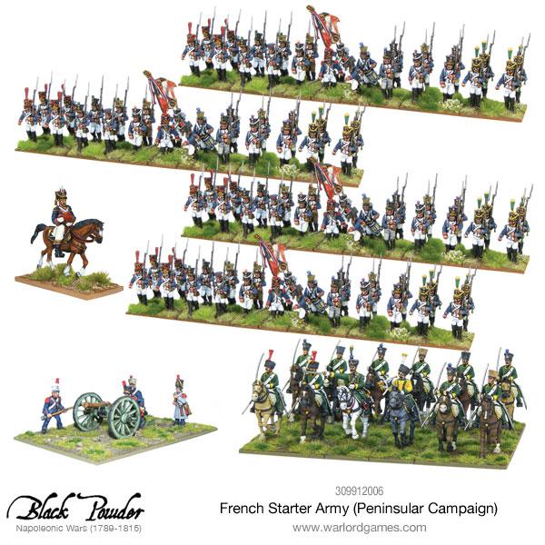 Napoleonic French Starter Army (Peninsular Campaign) - Starterarmee - Warlord Games - 309912006