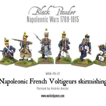 Napoleonic French Voltigeurs Skirmishing
