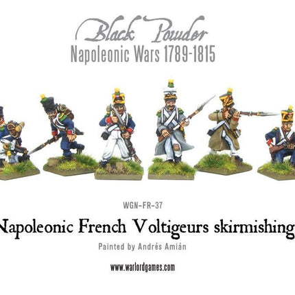 Napoleonic French Voltigeurs Skirmishing