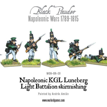 Napoleonic KGL Luneberg Light Battalion Skirmishing