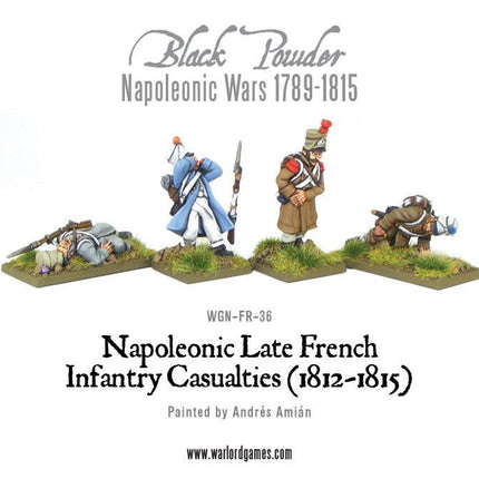 Napoleonic Late French Infantry Casualties (1812-1815)