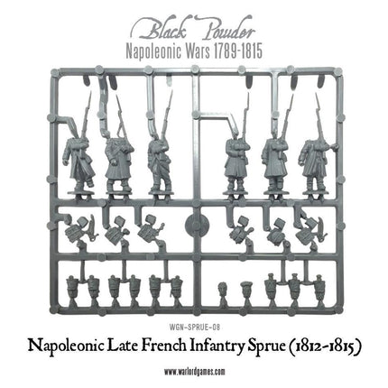 Napoleonic Late War French Sprue