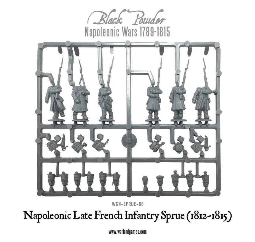 Napoleonic Late War French Sprue
