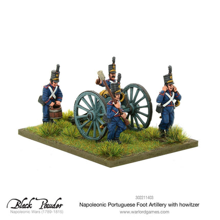 Napoleonic Portuguese Foot Artillery with Howitzer - Artillerie - Warlord Games - 302211403