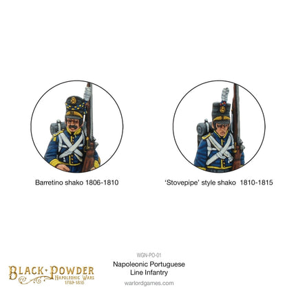 Napoleonic Portuguese Line Infantry - Infanterie - Warlord Games - WGN-PO-01