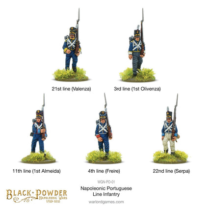 Napoleonic Portuguese Line Infantry - Infanterie - Warlord Games - WGN-PO-01
