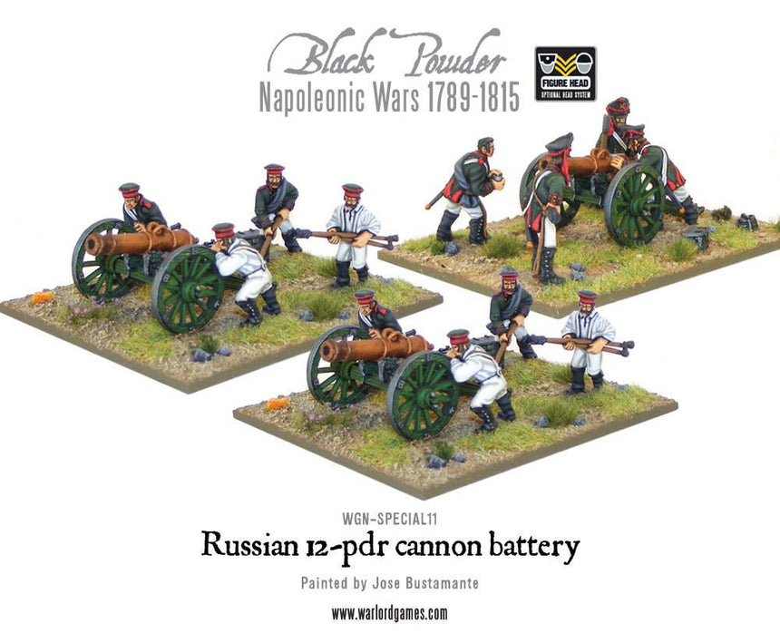 Napoleonic Russian 12 - pdr Battery - Artillerie - Warlord Games - WGN-SPECIAL11