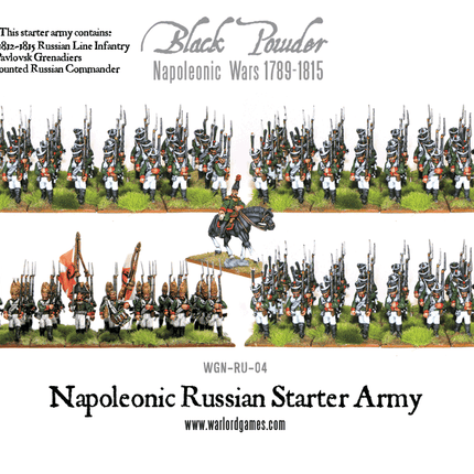 Napoleonic Russian Starter Army - Starterarmee - Warlord Games - WGN-04