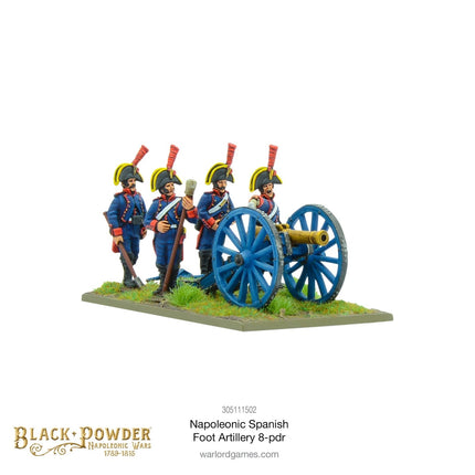 Napoleonic Spanish Foot Artillery 8 - pdr - Artillerie - Warlord Games - 305111502