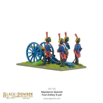 Napoleonic Spanish Foot Artillery 8 - pdr - Artillerie - Warlord Games - 305111502