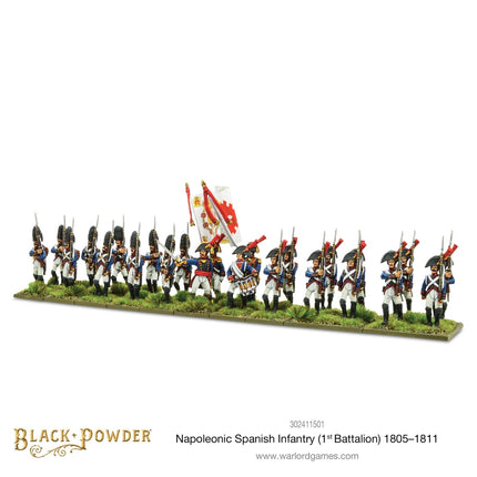 Napoleonic Spanish Infantry (1st Battalion) 1805 - 1811 - Infanterie - Warlord Games - 302411501
