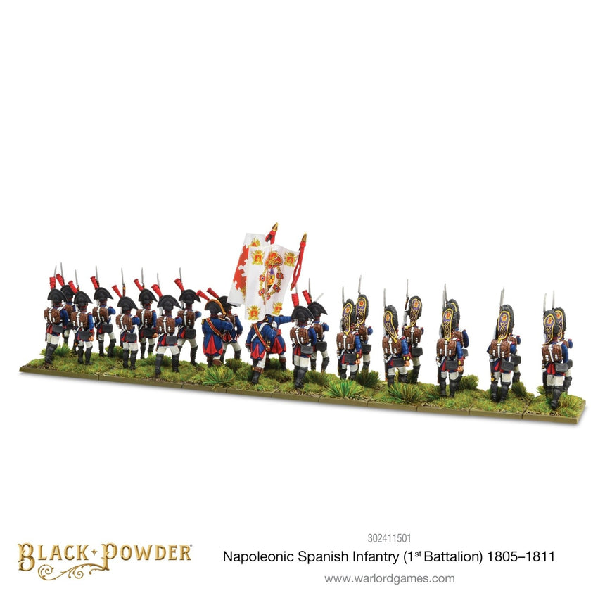 Napoleonic Spanish Infantry (1st Battalion) 1805 - 1811 - Infanterie - Warlord Games - 302411501