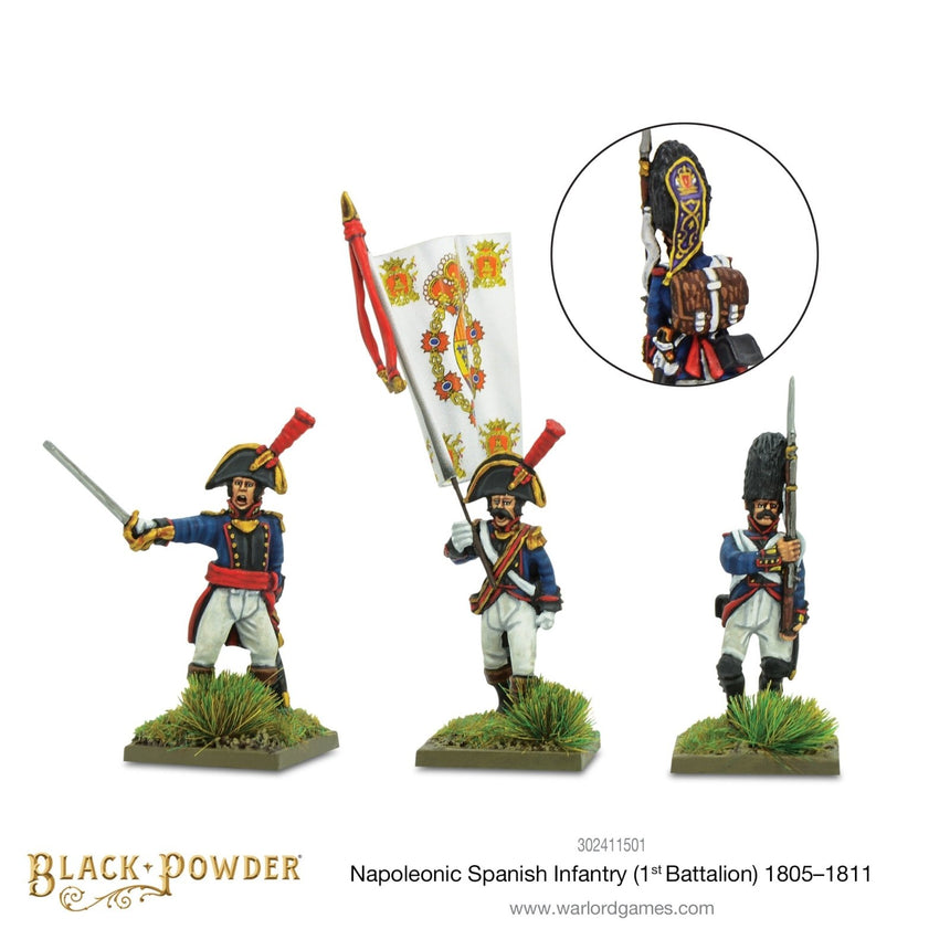 Napoleonic Spanish Infantry (1st Battalion) 1805 - 1811 - Infanterie - Warlord Games - 302411501