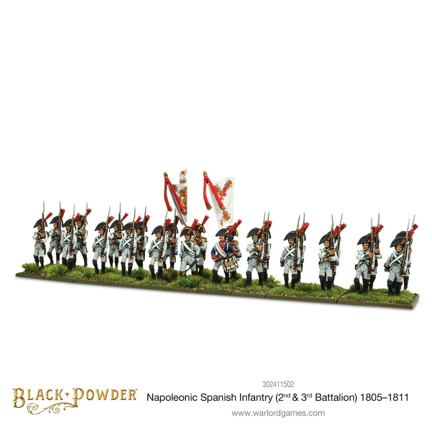 Napoleonic Spanish Infantry (2nd & 3rd Battalions) 1805 - 1811 - Infanterie - Warlord Games - 302411502