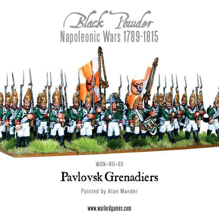 Napoleonic Wars: Pavlovsk Grenadier Regiment 1789-1815