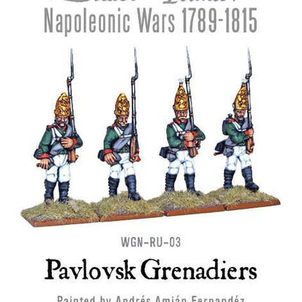 Napoleonic Wars: Pavlovsk Grenadier Regiment 1789-1815