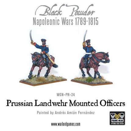 Napoleonic Wars: Prussian Landwehr Mounted Officers 1789-1815