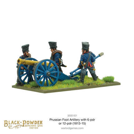 Napoleonische Preußische Fußartillerie mit 6 - oder 12 - Pfünder (1813 - 15) - Artillerie - Warlord Games - 305001831
