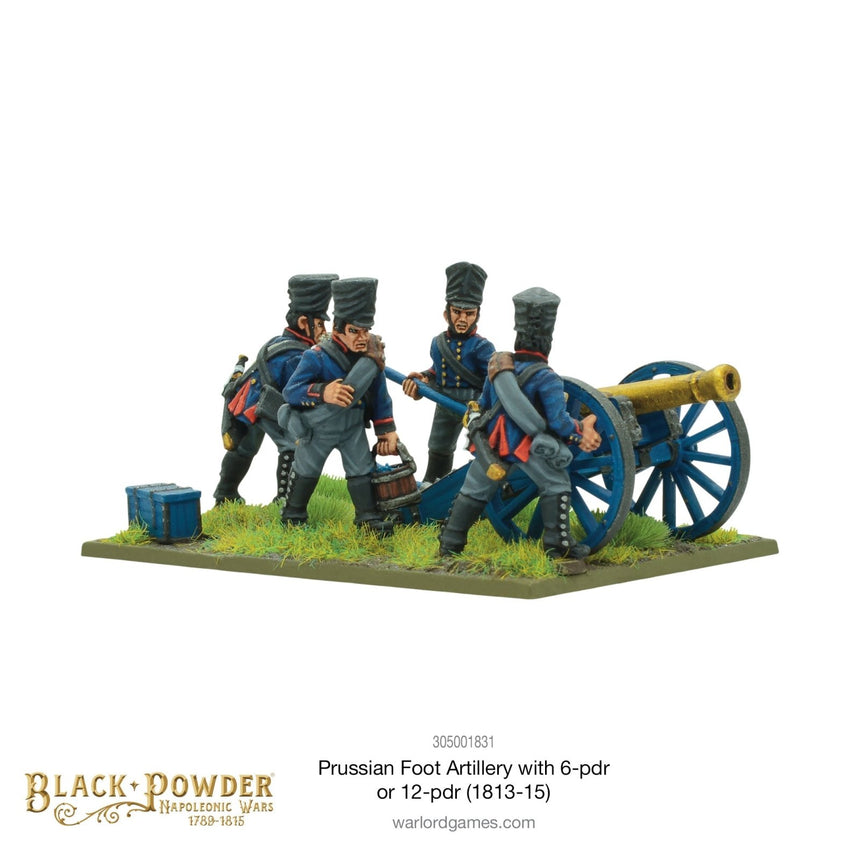 Napoleonische Preußische Fußartillerie mit 6 - oder 12 - Pfünder (1813 - 15) - Artillerie - Warlord Games - 305001831