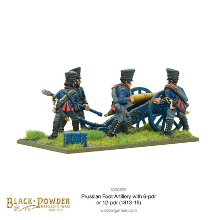 Napoleonische Preußische Fußartillerie mit 6 - oder 12 - Pfünder (1813 - 15) - Artillerie - Warlord Games - 305001831