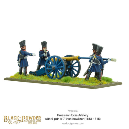 Napoleonische Preußische Reitende Artillerie mit 6 - Pfünder (1813 - 1815) - Artillerie - Warlord Games - 305001830
