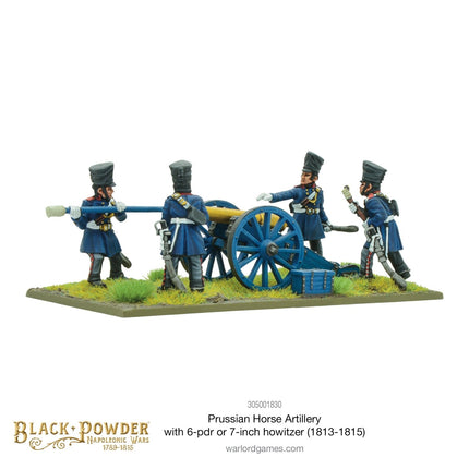 Napoleonische Preußische Reitende Artillerie mit 6 - Pfünder (1813 - 1815) - Artillerie - Warlord Games - 305001830