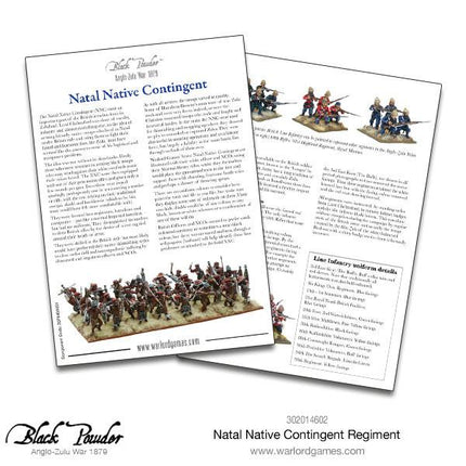 Natal Native Contingent Regiment - Infanterie - Warlord Games - 302014602