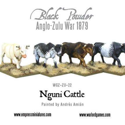 Nguni Cattle - Gelände - Warlord Games - WGZ-ZU-22
