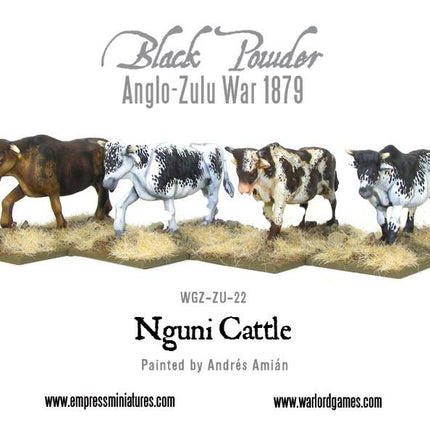 Nguni Cattle - Gelände - Warlord Games - WGZ-ZU-22