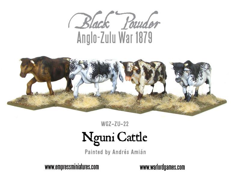 Nguni Cattle - Gelände - Warlord Games - WGZ-ZU-22