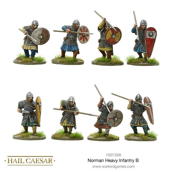 Norman Heavy Infantry B - Infanterie - Warlord Games - 103013308