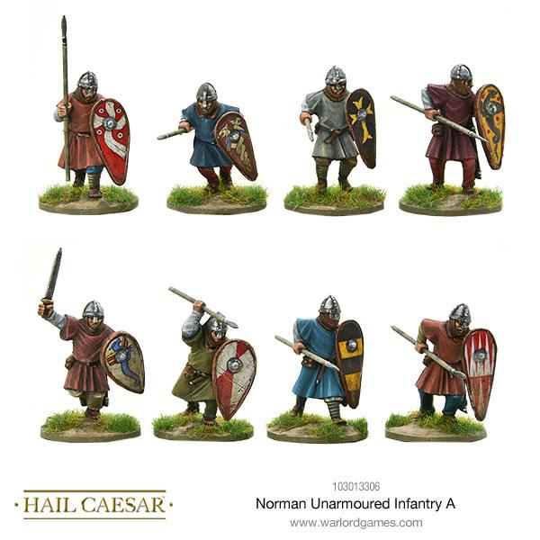 Norman Unarmoured Infantry A - Infanterie - Warlord Games - 103013306
