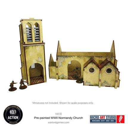 Normandy Church (Pre - painted) - Gelände - Micro Art Studio - H00132