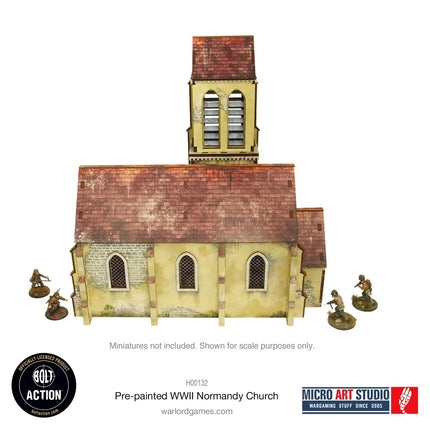 Normandy Church (Pre - painted) - Gelände - Micro Art Studio - H00132