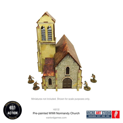 Normandy Church (Pre - painted) - Gelände - Micro Art Studio - H00132