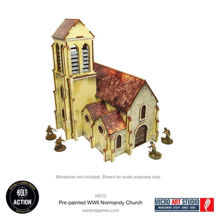 Normandy Church (Pre - painted) - Gelände - Micro Art Studio - H00132