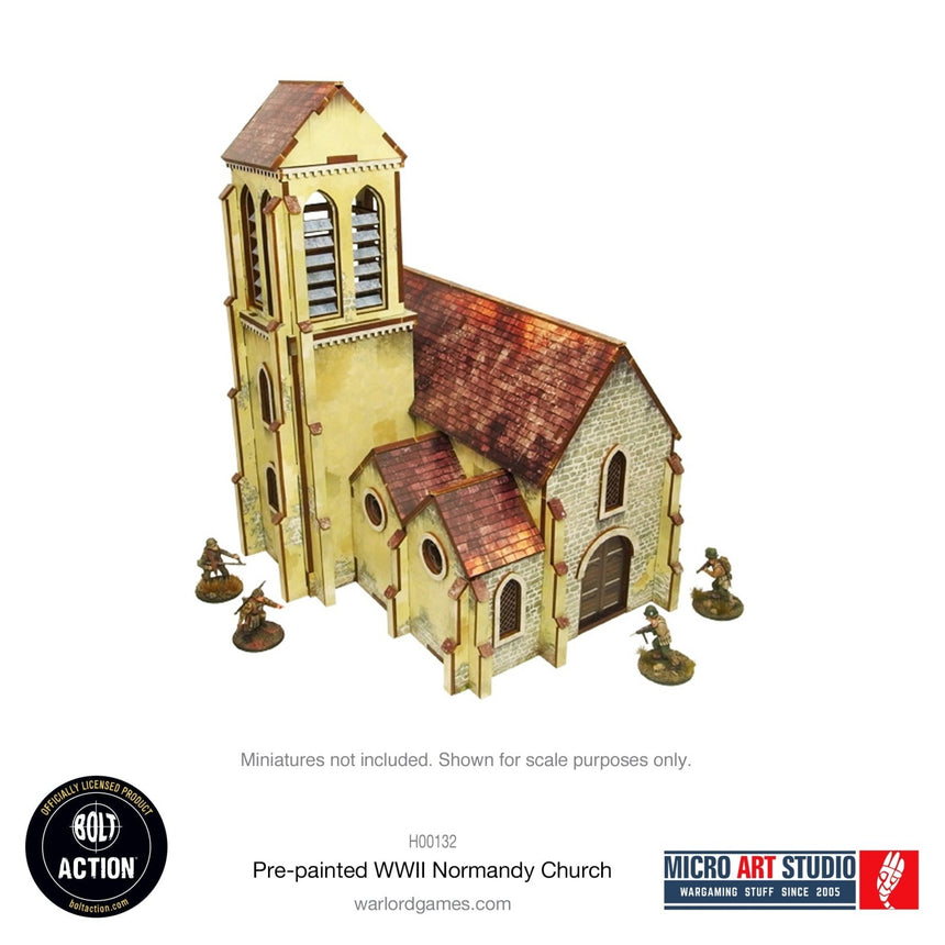 Normandy Church (Pre - painted) - Gelände - Micro Art Studio - H00132