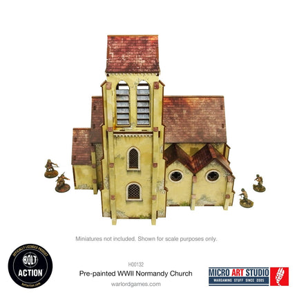 Normandy Church (Pre - painted) - Gelände - Micro Art Studio - H00132