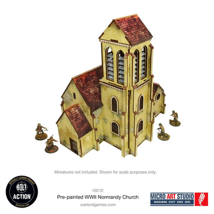 Normandy Church (Pre - painted) - Gelände - Micro Art Studio - H00132