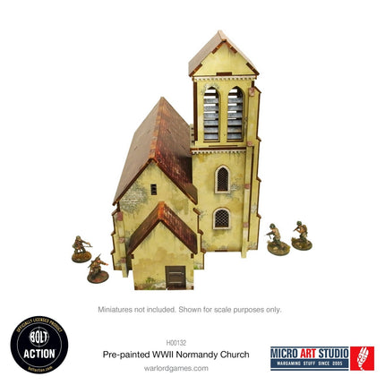 Normandy Church (Pre - painted) - Gelände - Micro Art Studio - H00132