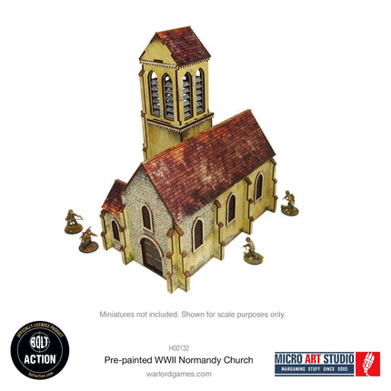 Normandy Church (Pre - painted) - Gelände - Micro Art Studio - H00132
