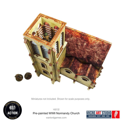 Normandy Church (Pre - painted) - Gelände - Micro Art Studio - H00132