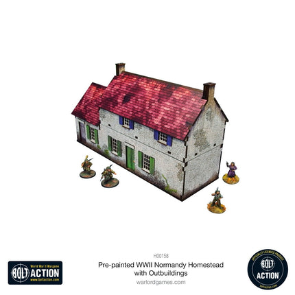 Normandy Homestead with Outbuildings (Pre - painted) - Gelände - Micro Art Studio - H00158