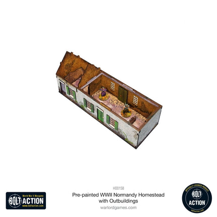 Normandy Homestead with Outbuildings (Pre - painted) - Gelände - Micro Art Studio - H00158