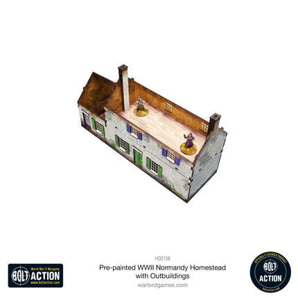 Normandy Homestead with Outbuildings (Pre - painted) - Gelände - Micro Art Studio - H00158