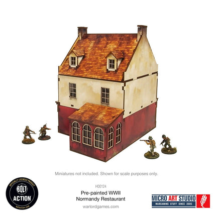 Normandy Restaurant (Pre - painted) - Gelände - Micro Art Studio - H00124