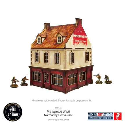 Normandy Restaurant (Pre - painted) - Gelände - Micro Art Studio - H00124